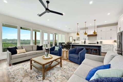 Open floor plan allows you and your family to relax and comingle in many areas of the family space!