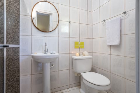 Suite, Garden View | Bathroom | Shower, towels, soap