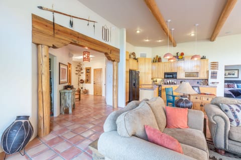 Living Room Leading Into Foyer
