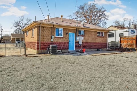 Your entrance through the back yard. And huge lot with endless possibilities!