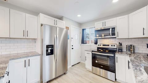 Kitchen with new appliances