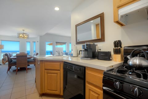 Oceanview from the kitchen