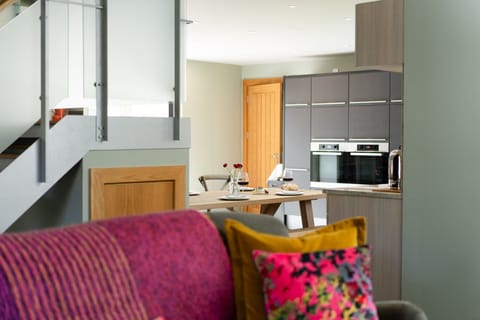 Feshiebridge Cottage view to kitchen from living room