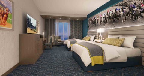 Luxury Room, 2 Queen Beds | Premium bedding, in-room safe, desk, laptop workspace