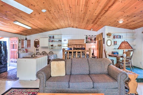 Fireplace, table tennis, books