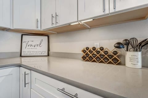 Spice up your culinary creations! Our kitchen is fully stocked with all the essentials you need. Get ready to cook up a storm