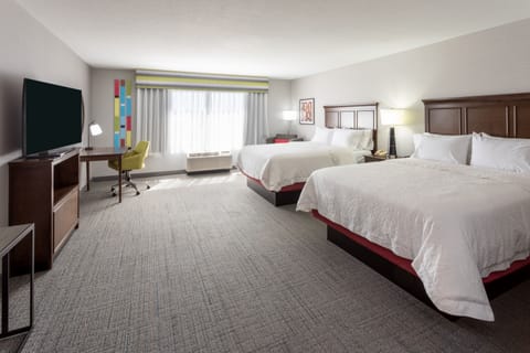 Room, 2 Queen Beds, Accessible (Roll-In Shower) | Egyptian cotton sheets, premium bedding, individually decorated