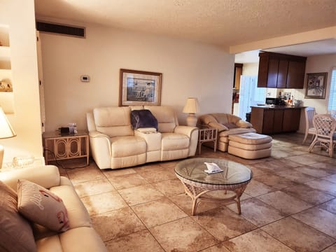 Premier Room, 3 Bedrooms | Living area | TV