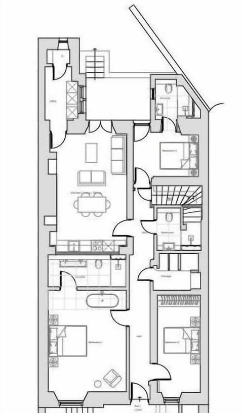 Floor plan of flat