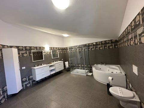 Premium Triple Room | Bathroom | Free toiletries, hair dryer, bidet, towels