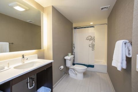 Suite, 1 Bedroom | Bathroom | Free toiletries, hair dryer, towels