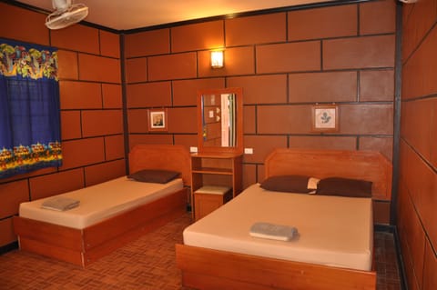 Standard Room A/C | Desk, rollaway beds, free WiFi, bed sheets