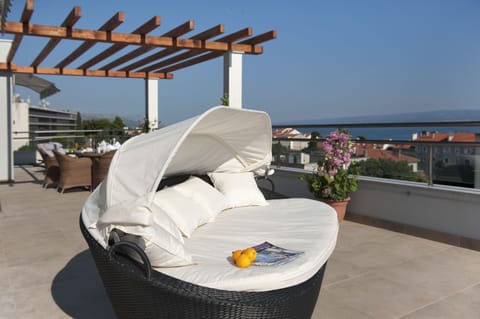 Penthouse, 2 Bedrooms, Terrace, Sea View | Terrace/patio