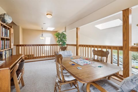 Enjoy a family game in the loft or get some work done in seclusion.