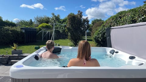 The latest addition to the property is a 5 person hot tub.