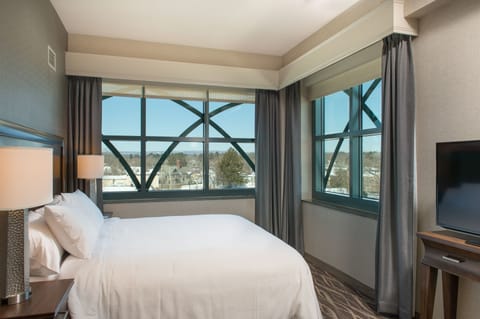 Suite, 1 King Bed | 1 bedroom, hypo-allergenic bedding, in-room safe, desk