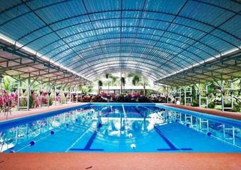 Indoor pool, outdoor pool