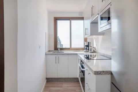 Kitchen with spectacular views