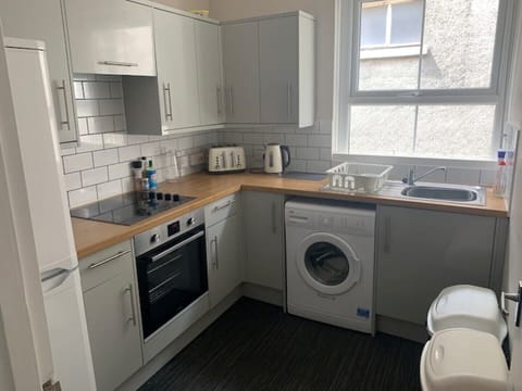 kitchen in second floor apartment