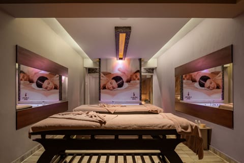 Couples treatment rooms, Turkish bath, body treatments, aromatherapy