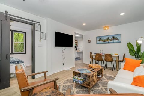 Living Room with a | Smart TVs | | Google Hub |