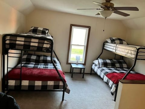 Open loft with bunkbeds