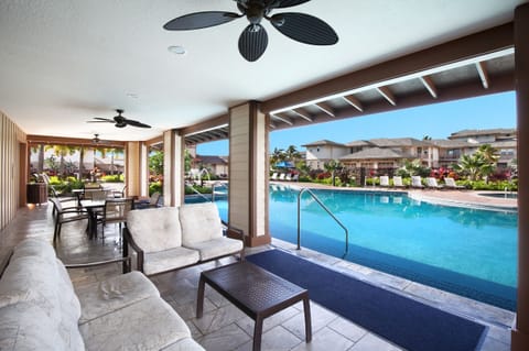 Located on the beautiful Kiahuna Golf Course, this exceptional, newly constructed two-bedroom, two-bath condo accommodates up to six people