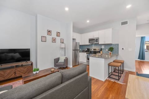 Open Floor Plan with Dedicated Seating at Island