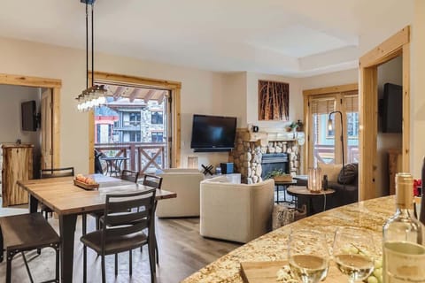 Unique Floorplan for a 2 bedroom with windows from multiple sides. Large Dining, Living and Kitchen.