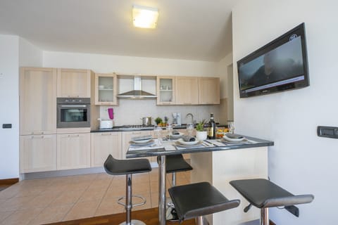 Kitchen and dining area