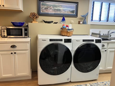 New full size washer and dryer