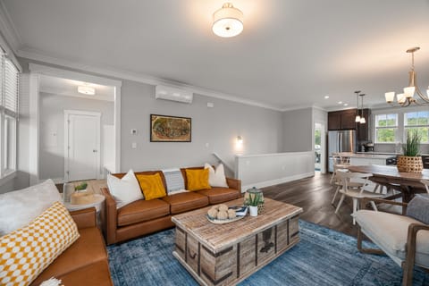 The open floor plan is great for entertaining