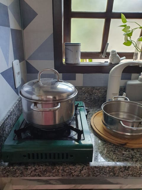 Villa | Private kitchen | Toaster, blender, cookware/dishes/utensils, spices