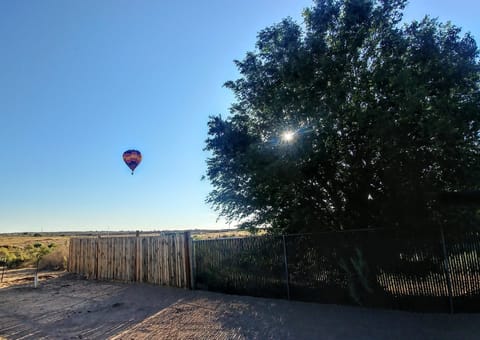 We see balloons often early in the morning