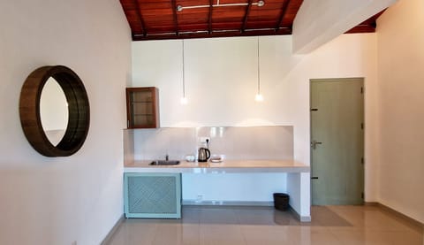 Superior Studio Suite, Balcony, Pool View | Minibar, laptop workspace, soundproofing, free WiFi