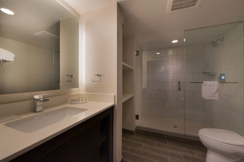 Suite, 1 Bedroom | Bathroom amenities | Shower, free toiletries, hair dryer, towels