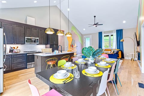 Spacious Living-Dining room and Kitchen