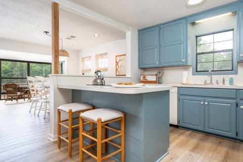 Kitchen + Living Room