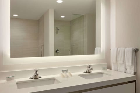 Suite, 1 King Bed, Non Smoking | Bathroom shower
