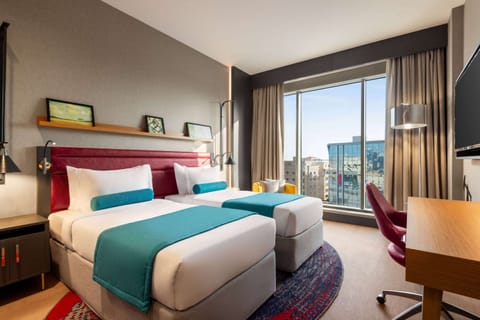 Room, 2 Twin Beds, Smoking | Premium bedding, down comforters, Select Comfort beds, minibar