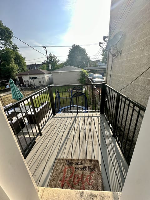 Balcony off of Bedroom 2
