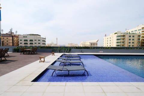 Indoor pool, outdoor pool, free cabanas, pool umbrellas