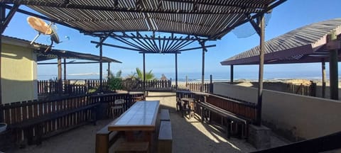 Club Cabin, Multiple Beds, Terrace, Sea View | Terrace/patio