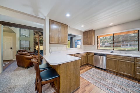 bright and open kitchen