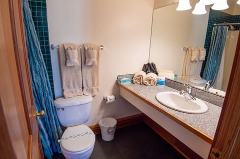 Studio | Bathroom | Free toiletries, hair dryer, towels, soap