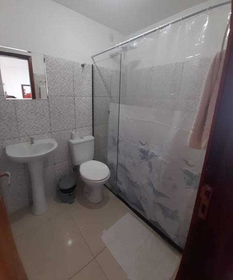 Honeymoon Double Room | Bathroom | Shower, towels, soap, toilet paper