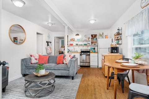 Cozy all-in-one space with open concept.  