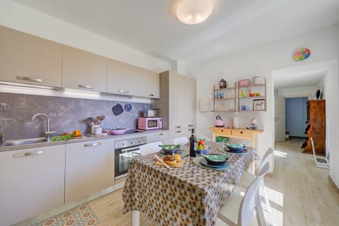 Kitchen and dining area