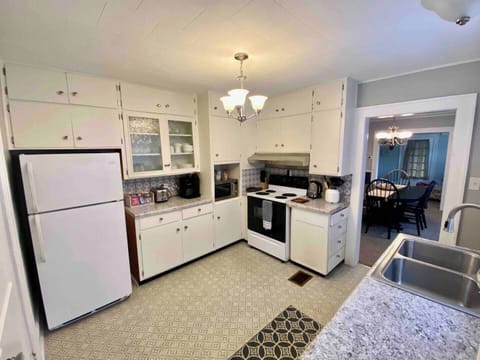 Prepare a home cooked meal in the fully appointed kitchen. 