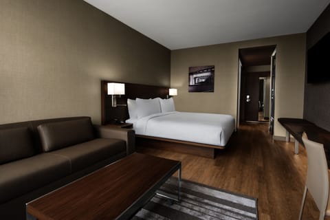 Basic Room, 1 King Bed with Sofa bed | In-room safe, desk, laptop workspace, blackout drapes